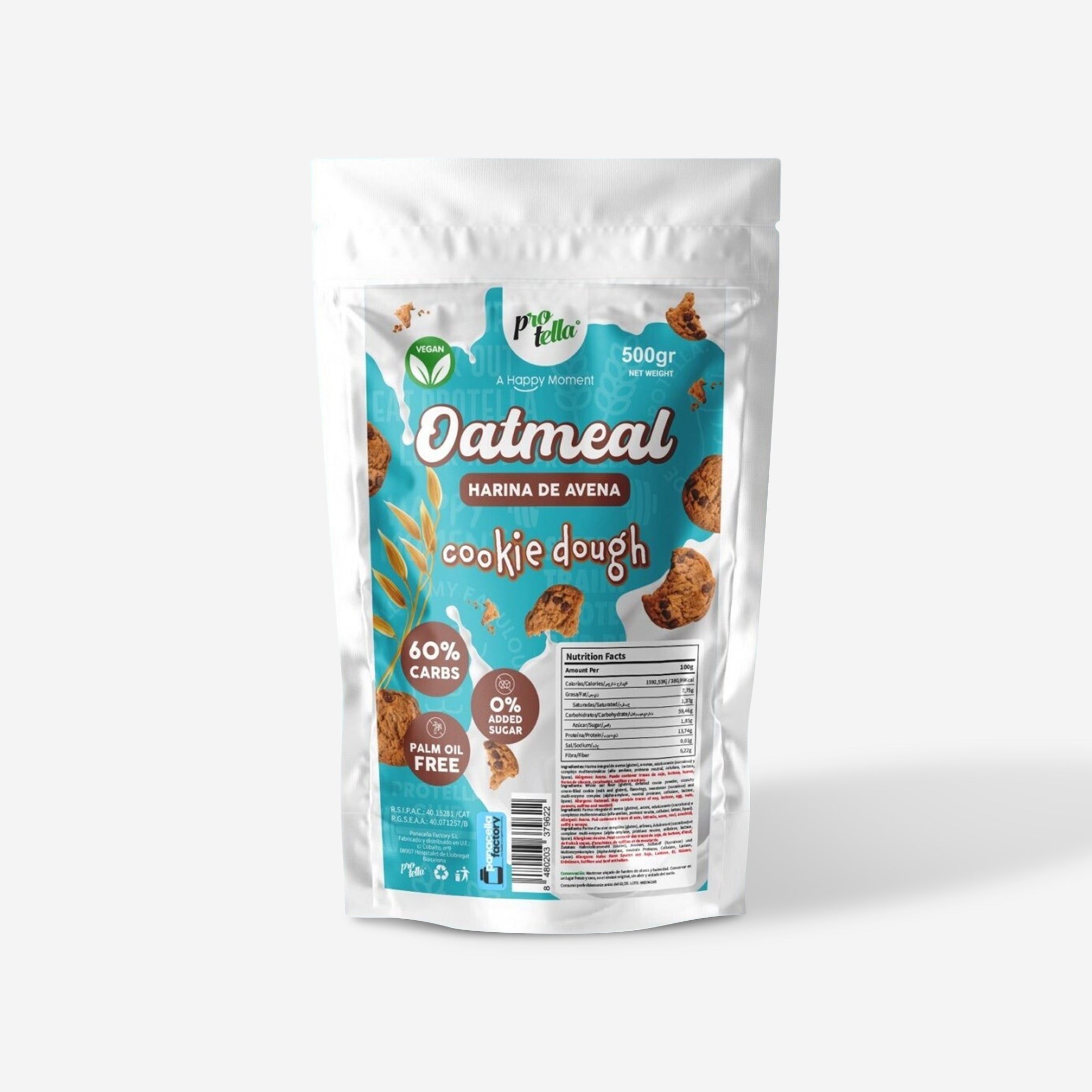 Oatmeal Cookie Dough - Protella South Africa