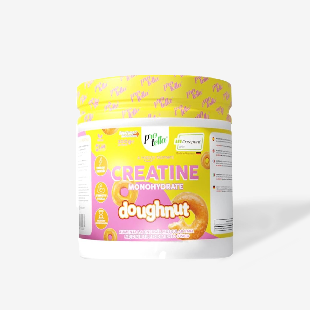 Flavoured Creatine Monohydrate | Doughnut - Protella South Africa