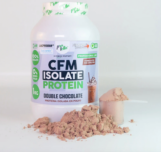 CFM Isolate Double Choc PROTEIN 1kg - Protella South Africa